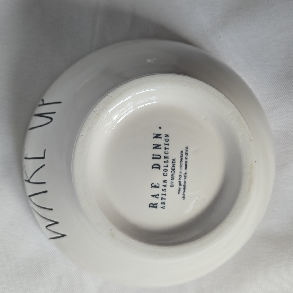 Rae Dunn bowls... Wake Up, Mine, and Zen 3 pieces - Picture 2 of 6